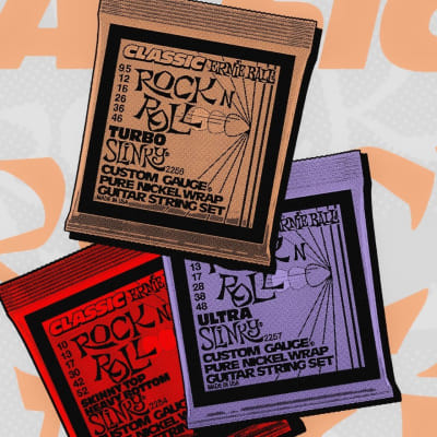 Новые калибры Ernie Ball Slinky RPS: Turbo, Ultra и Skinny Top Heavy Bottom